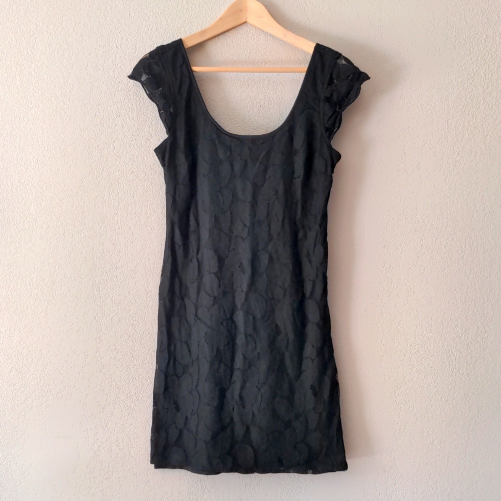 American Eagle Outfitters Lace Dress Black Small